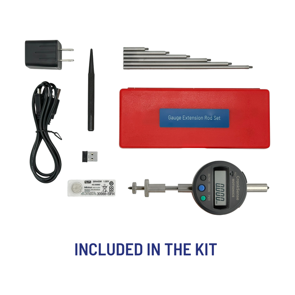 CrankSense: Wireless Crankshaft Deflection Test Kit