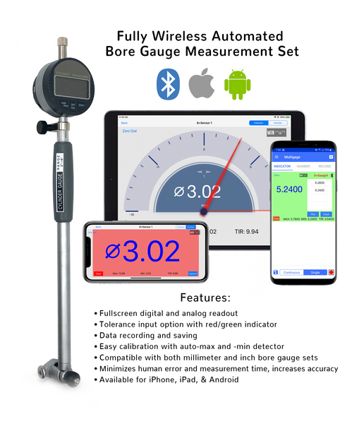 Wireless Bore Gauge Set (4489322463321)