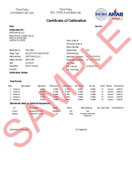 Calibration Certificate (10846608596)