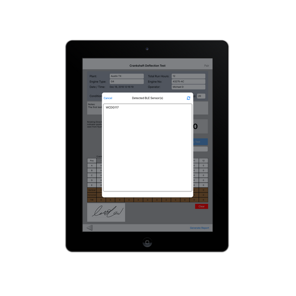 Wireless Crankshaft Deflection Test Kit (10143847498)