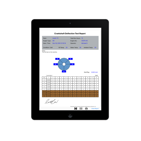 Wireless Crankshaft Deflection Test Kit (10143847498)