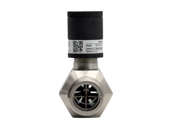BlueFlow Bluetooth Inline Turbine Flow Meter