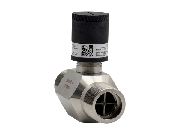 BlueFlow Bluetooth Inline Turbine Flow Meter