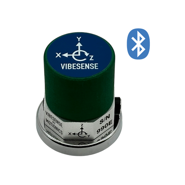 VibeSense Tri-Axial Wireless Vibration Accelerometer