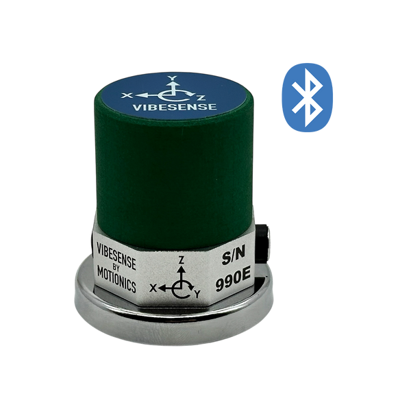 VibeSense Tri-Axial Wireless Vibration Accelerometer