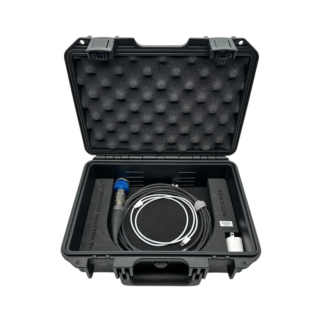 Motionics iPad Vibration Analyzer Motionics iPad Vibration Analyzer