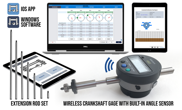 Wireless Crankshaft Deflection Test Kit-Extended Warranty (7083996119129)