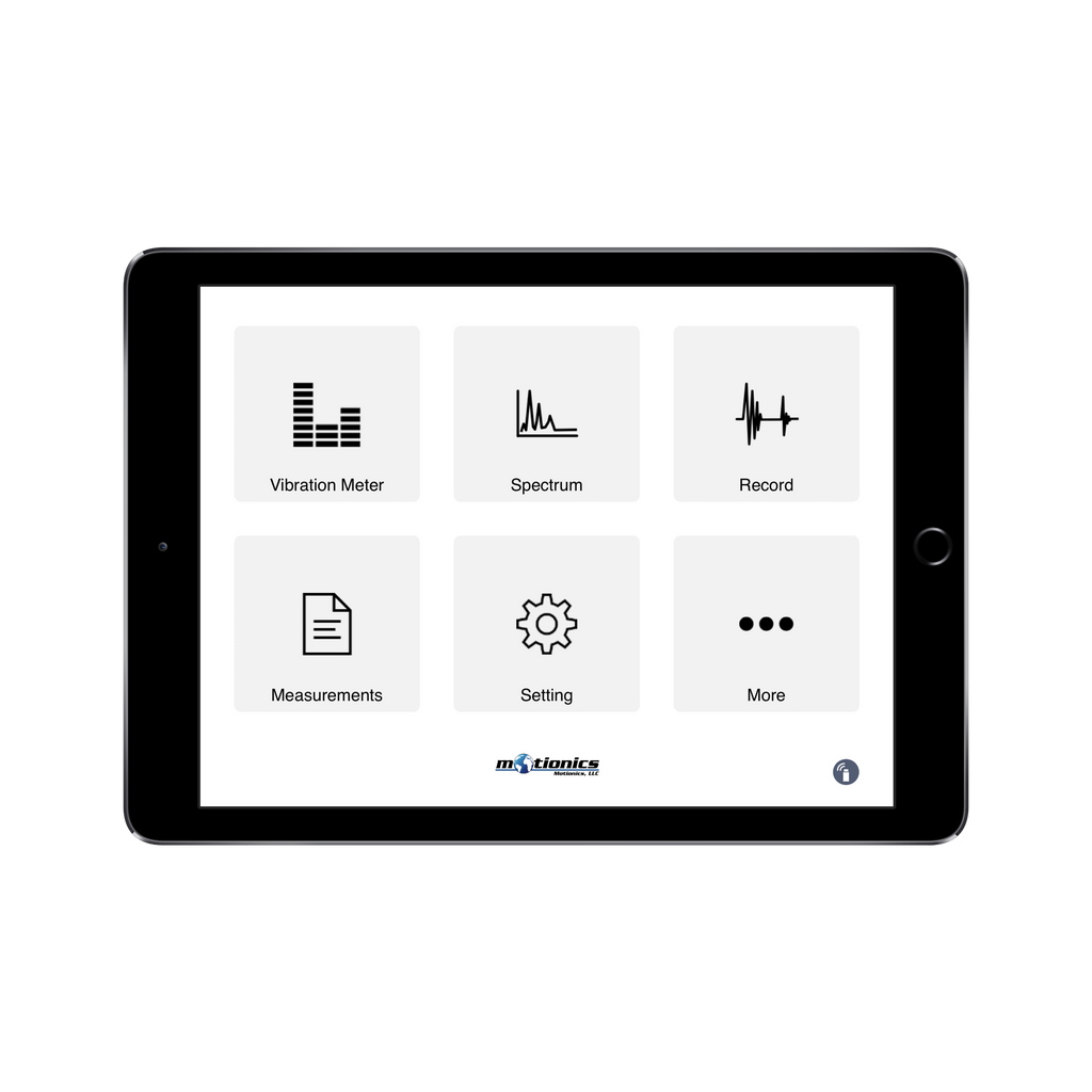 iPad Vibration Analysis Kit iPad Vibration Analysis Kit