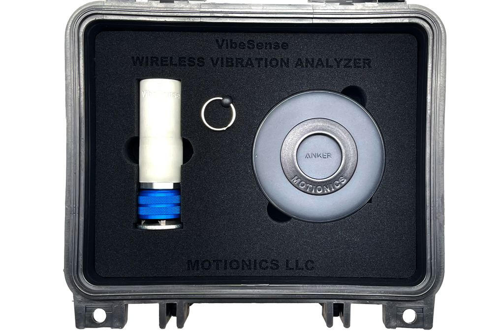 VibeSense: Wireless Vibration Analyzer Motionics VibeSense: Wireless Vibration Analyzer Motionics