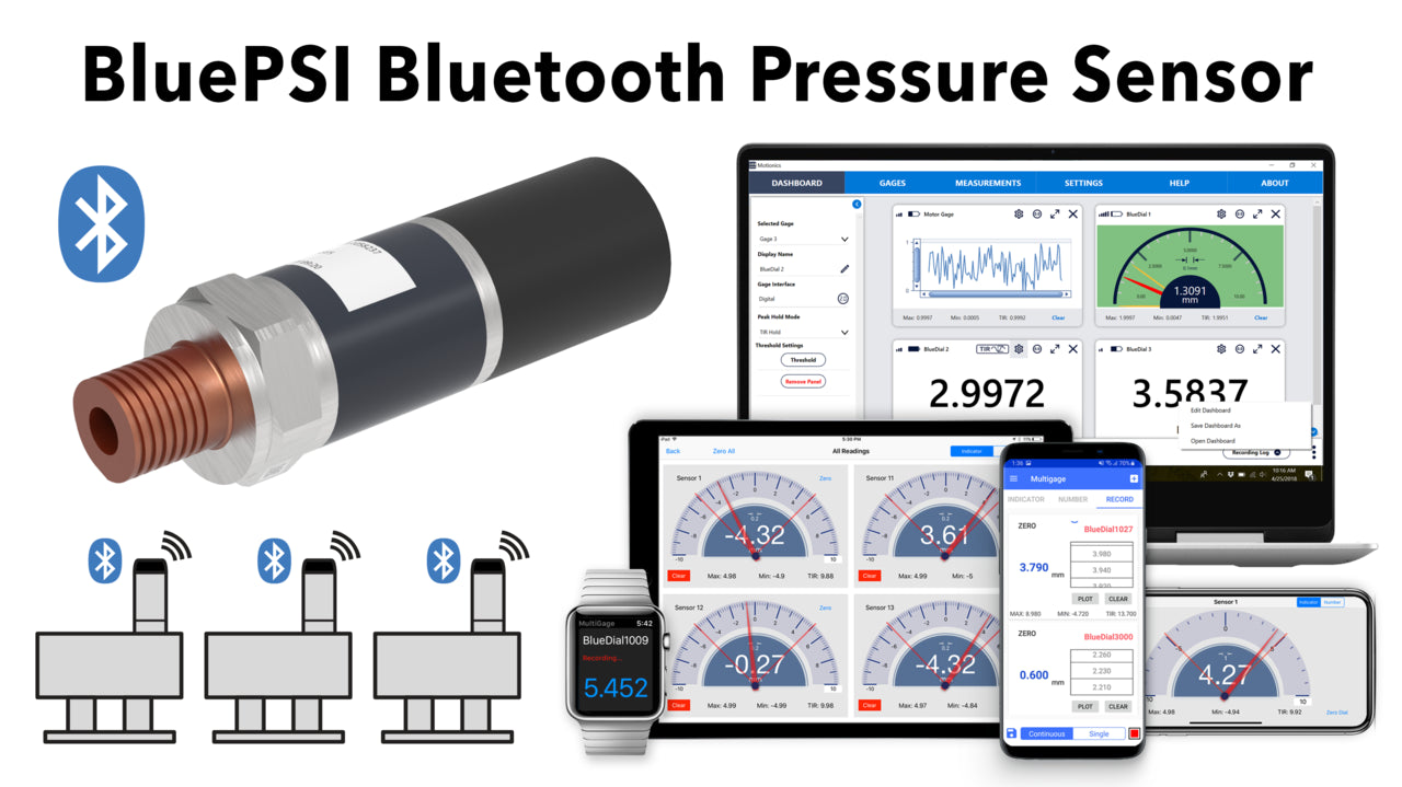 BluePSI Wireless Pressure Sensor